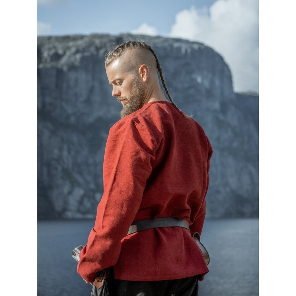 Imagen del producto Túnica vikinga medieval Ivar roja