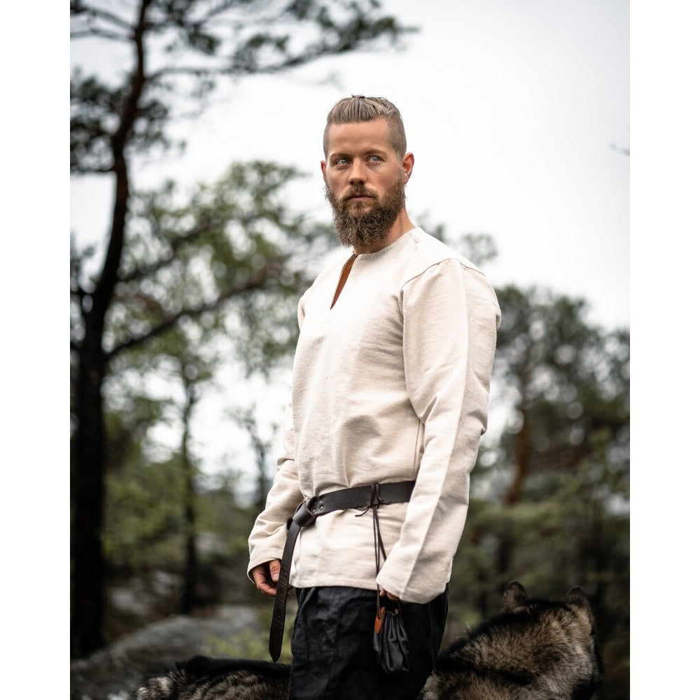 Imagen del producto Túnica vikinga medieval Ivar beige
