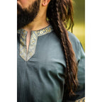 Imagen del producto Túnica medieval de manga corta Njal azul