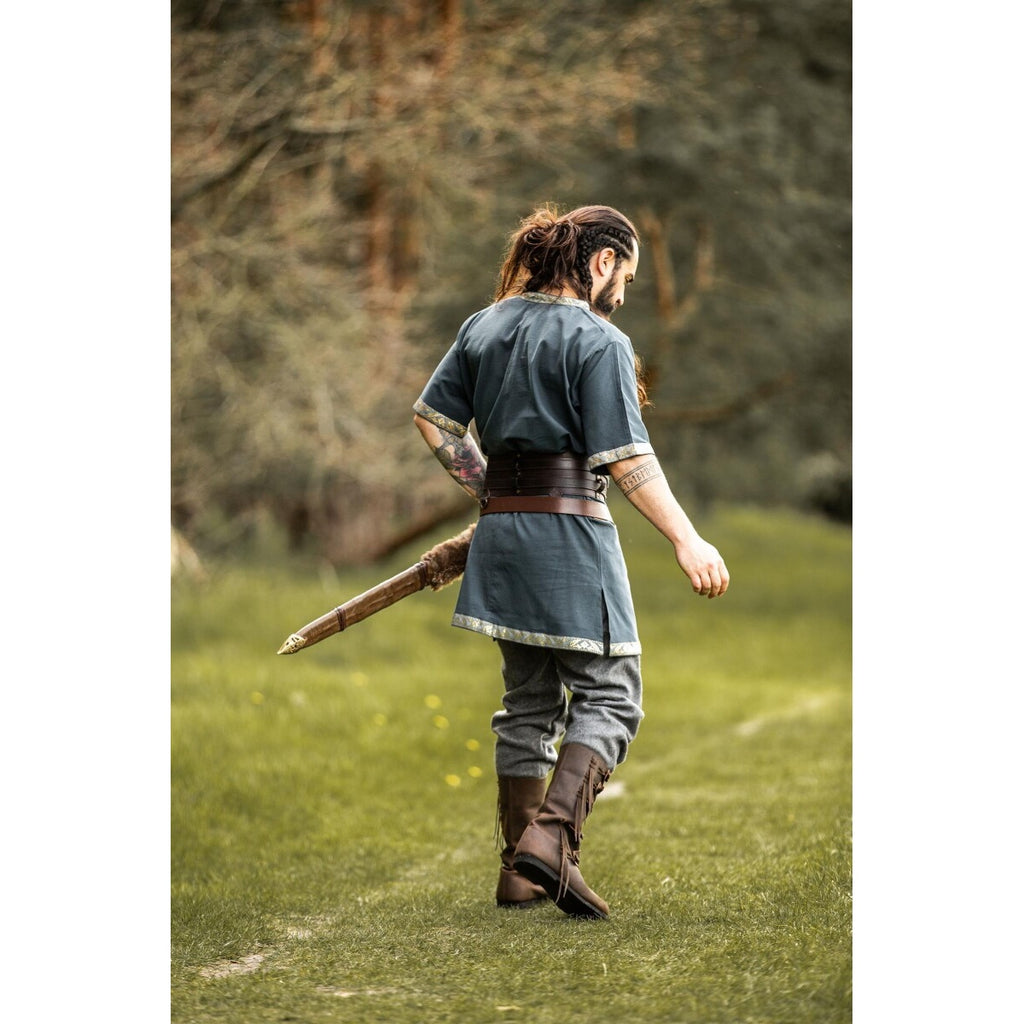 Imagen del producto Túnica medieval de manga corta Njal azul
