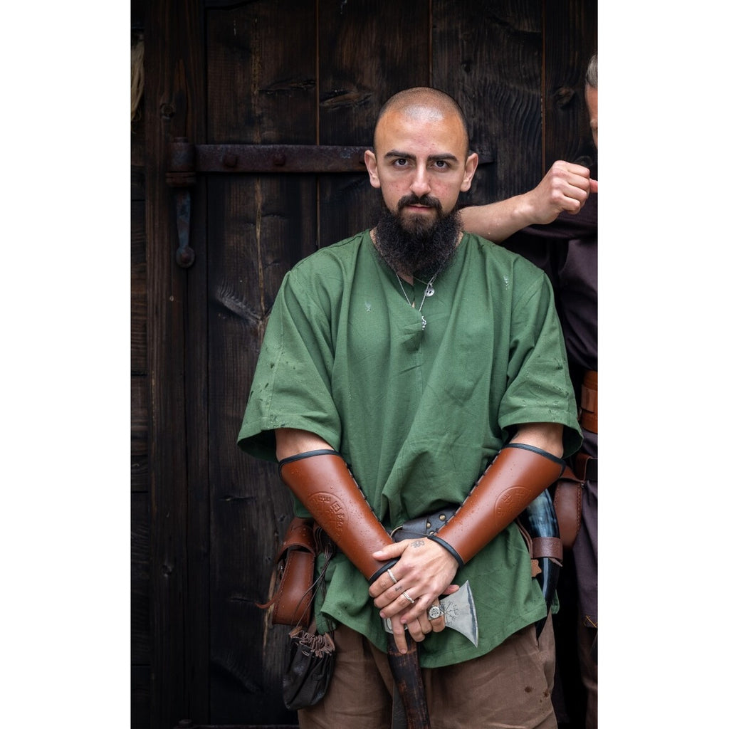 Product image Medieval Short-Sleeve Tunic Olaf green