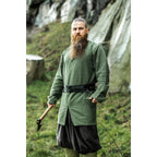Imagen del producto Túnica vikinga medieval Balduin verde