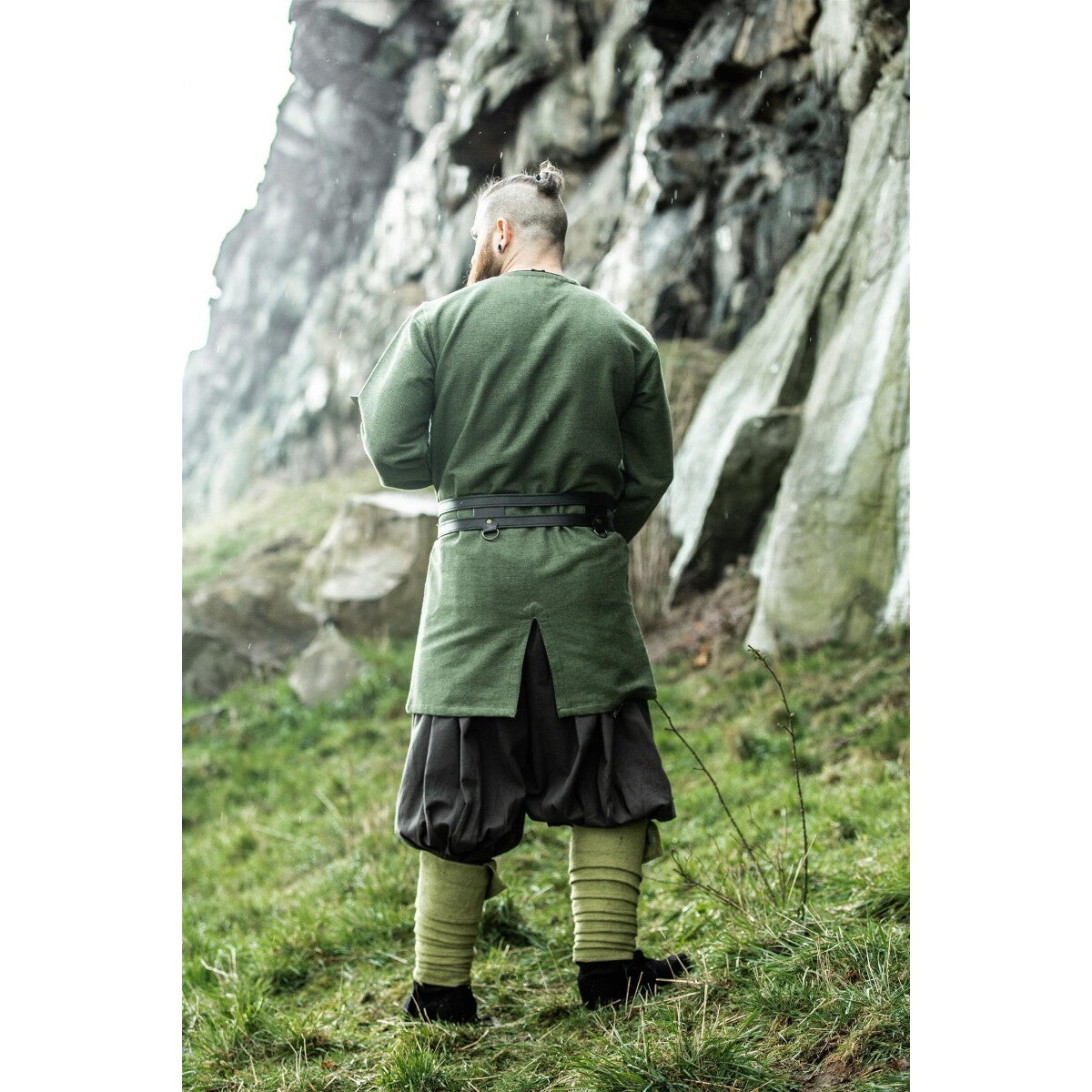Imagen del producto Túnica vikinga medieval Balduin verde