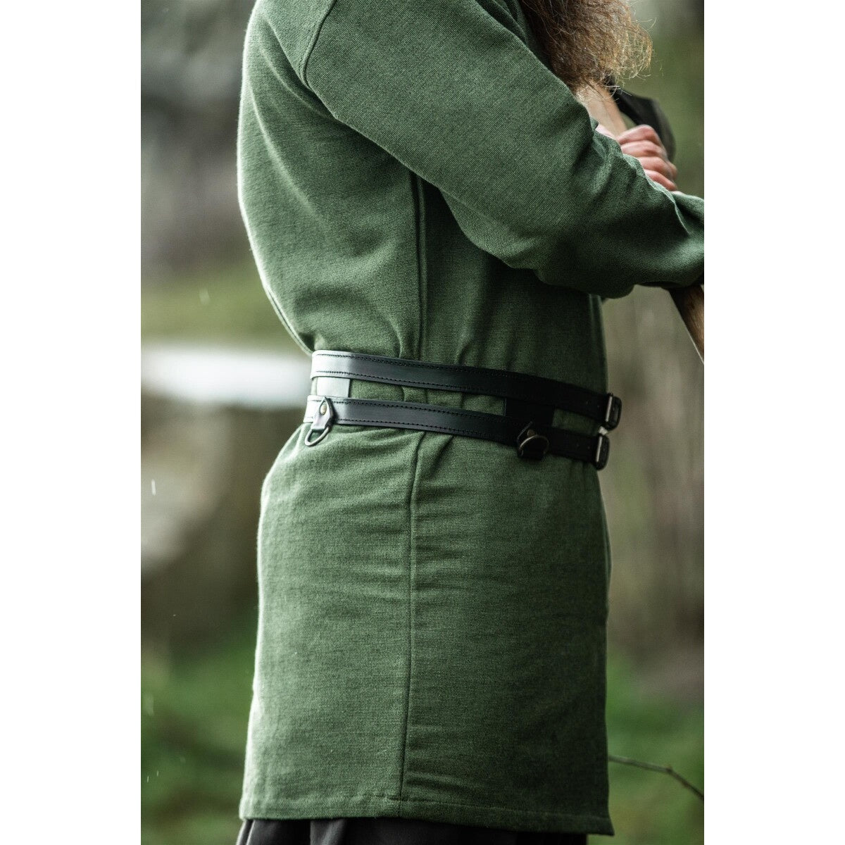Imagen del producto Túnica vikinga medieval Balduin verde