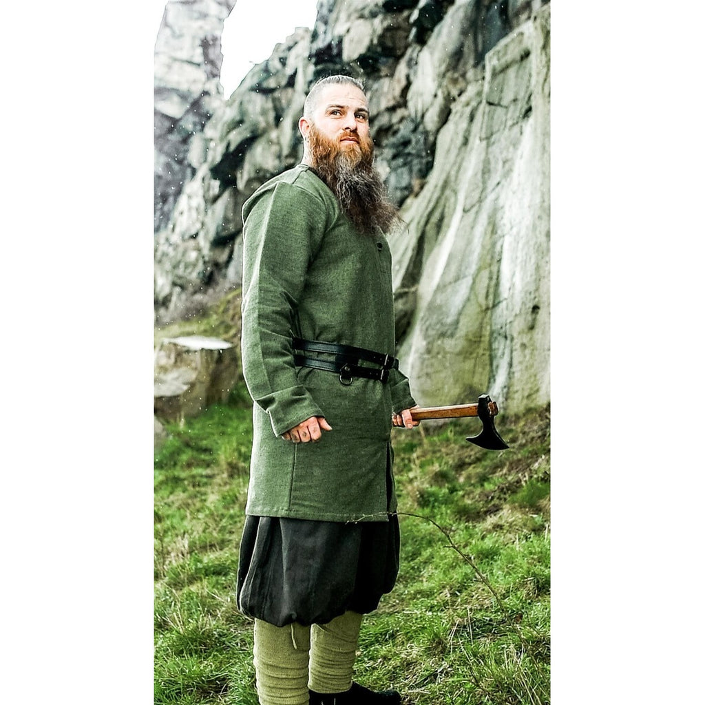Imagen del producto Túnica vikinga medieval Balduin verde