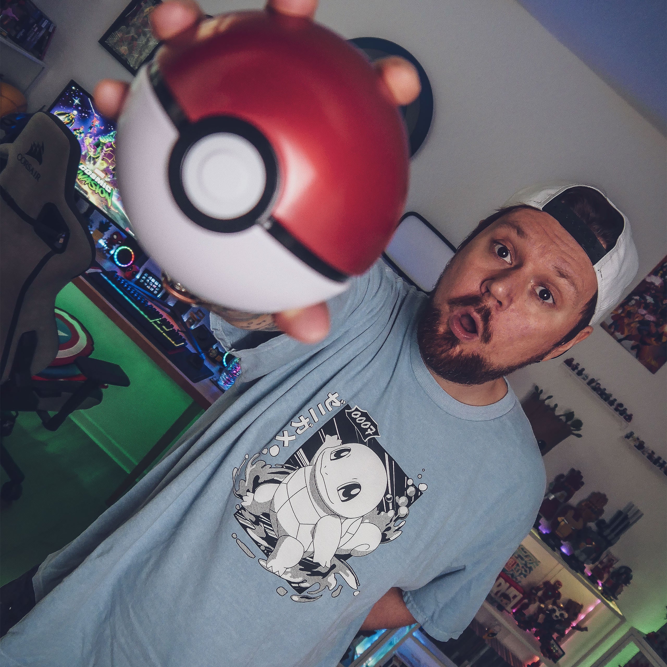 Imagen del producto Pokémon - Camiseta vintage Squirtle Katakana
