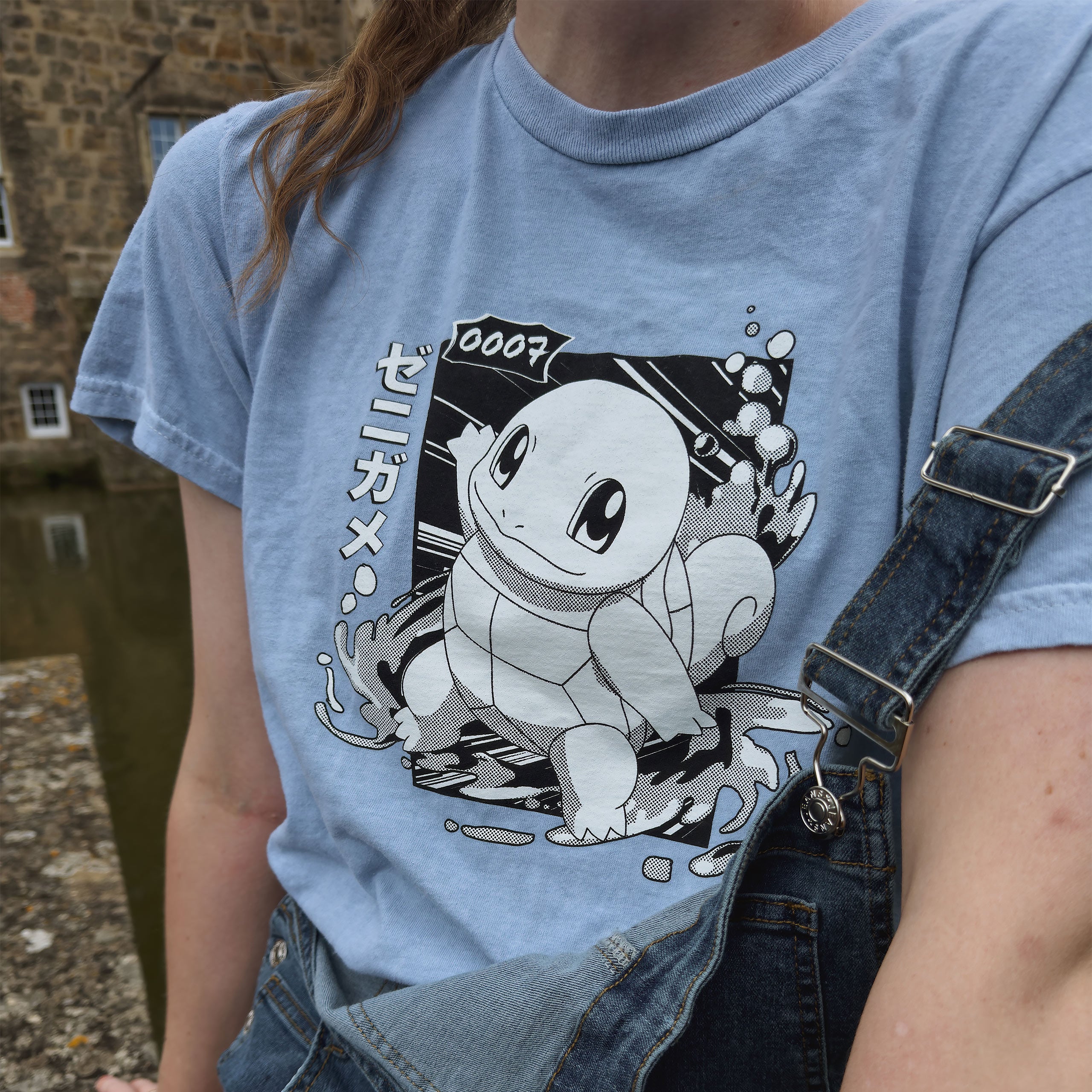 Imagen del producto Pokémon - Camiseta vintage Squirtle Katakana