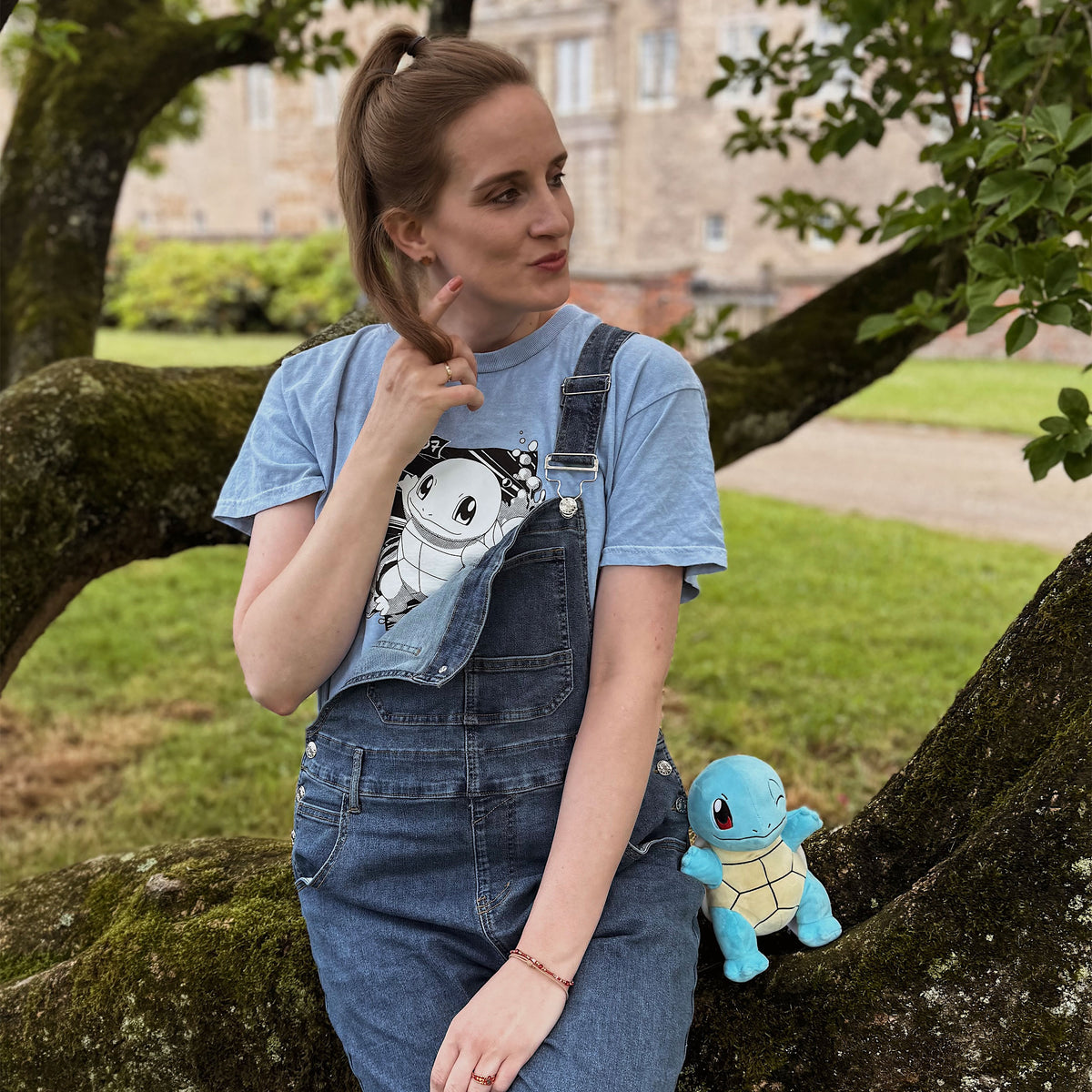 Imagen del producto Pokémon - Camiseta vintage Squirtle Katakana