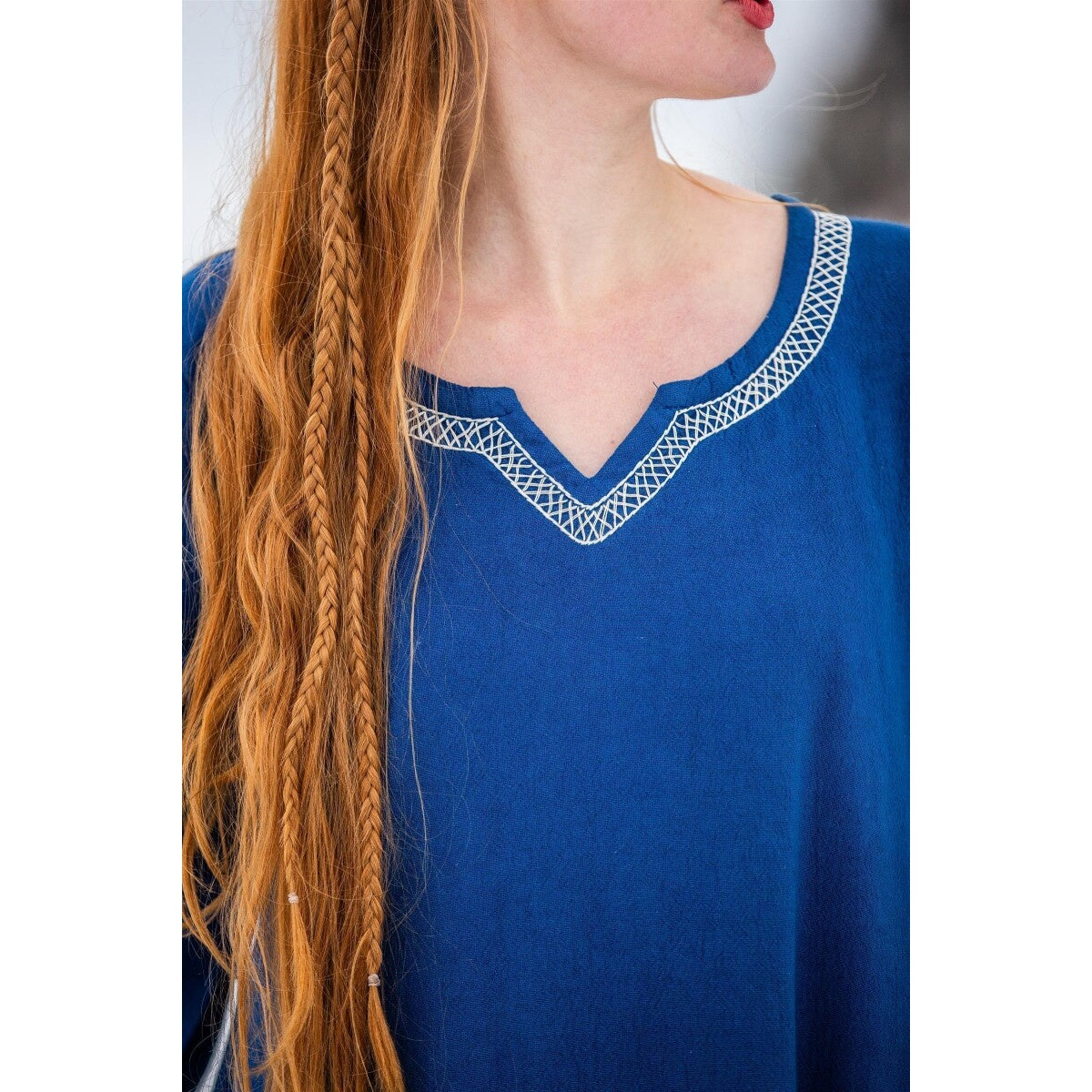 Imagen del producto Vestido medieval vikingo Brigida azul