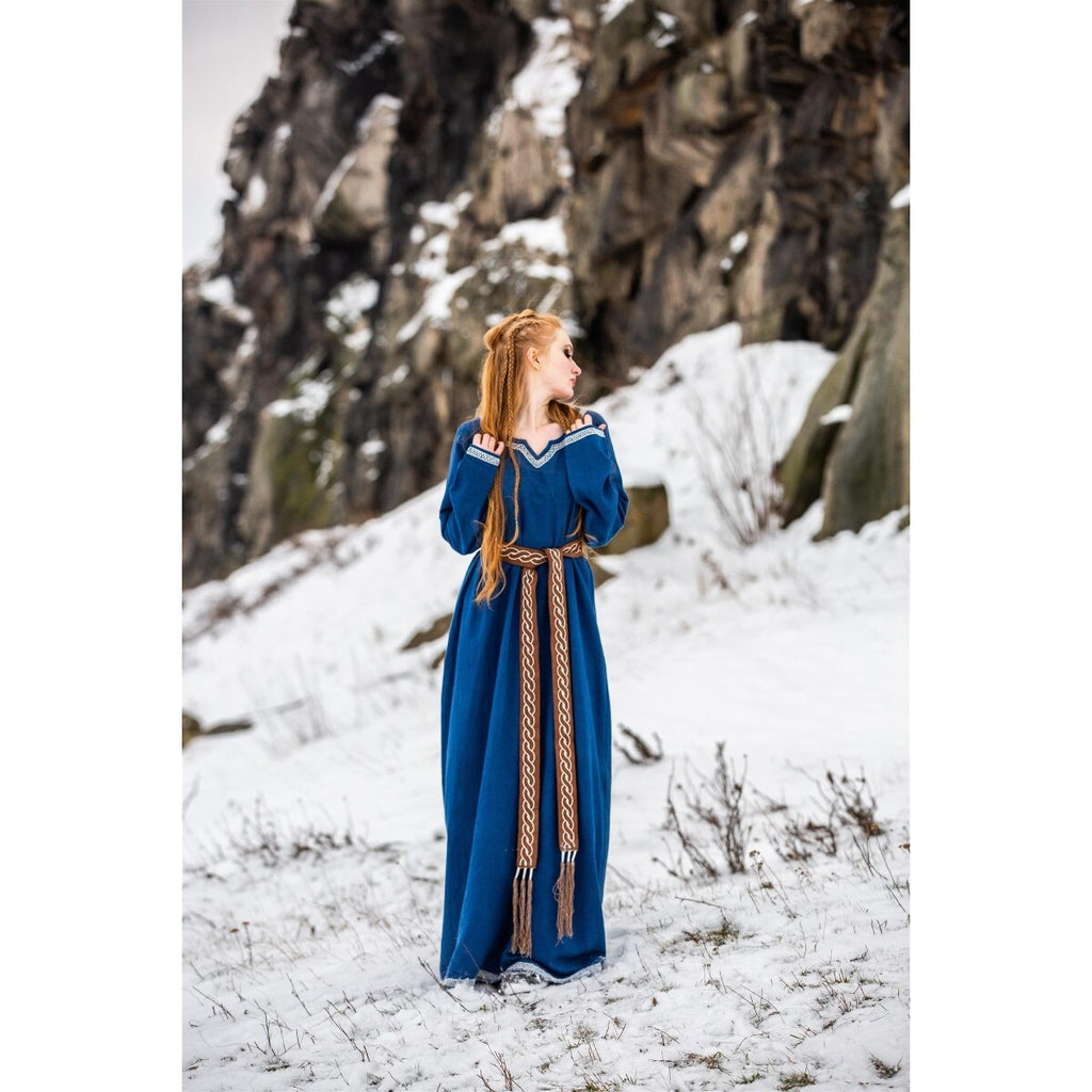Imagen del producto Vestido medieval vikingo Brigida azul