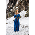 Imagen del producto Vestido medieval vikingo Brigida azul