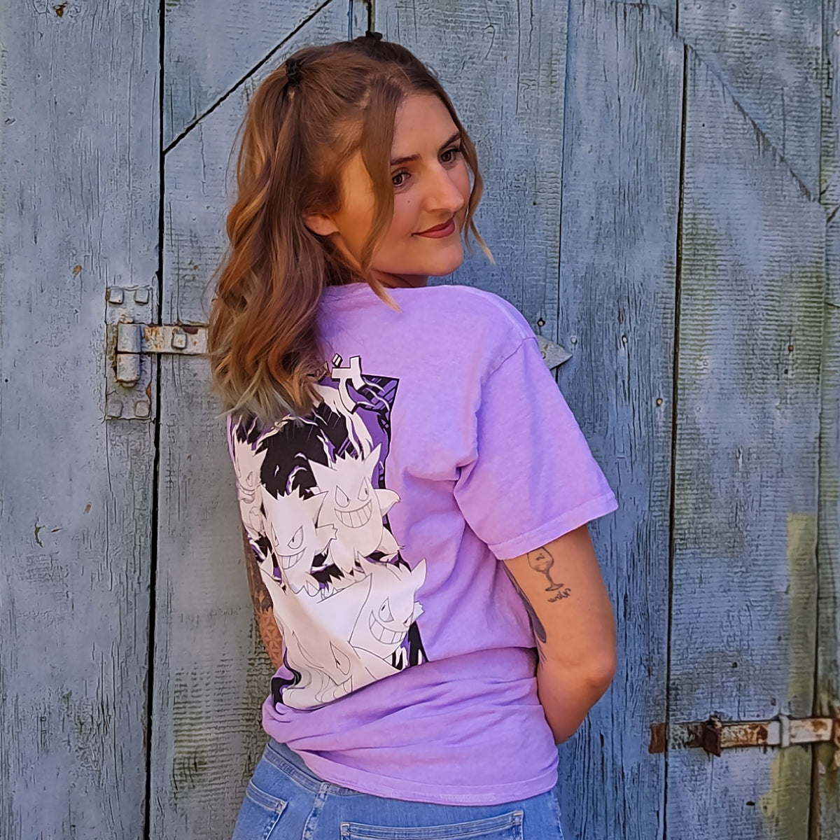 Imagen del producto Pokémon - Camiseta vintage Gengar Katakana