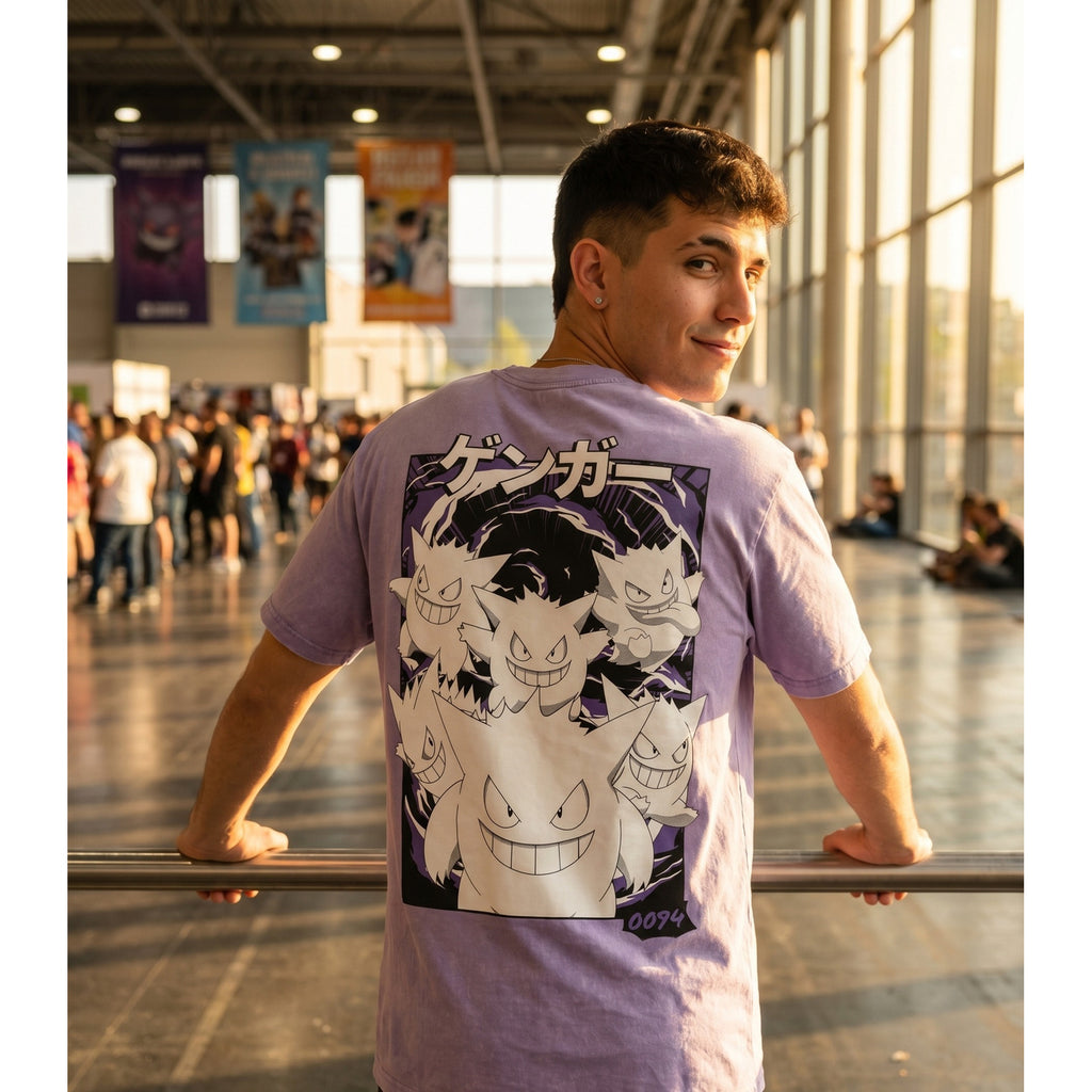 Imagen del producto Pokémon - Camiseta vintage Gengar Katakana