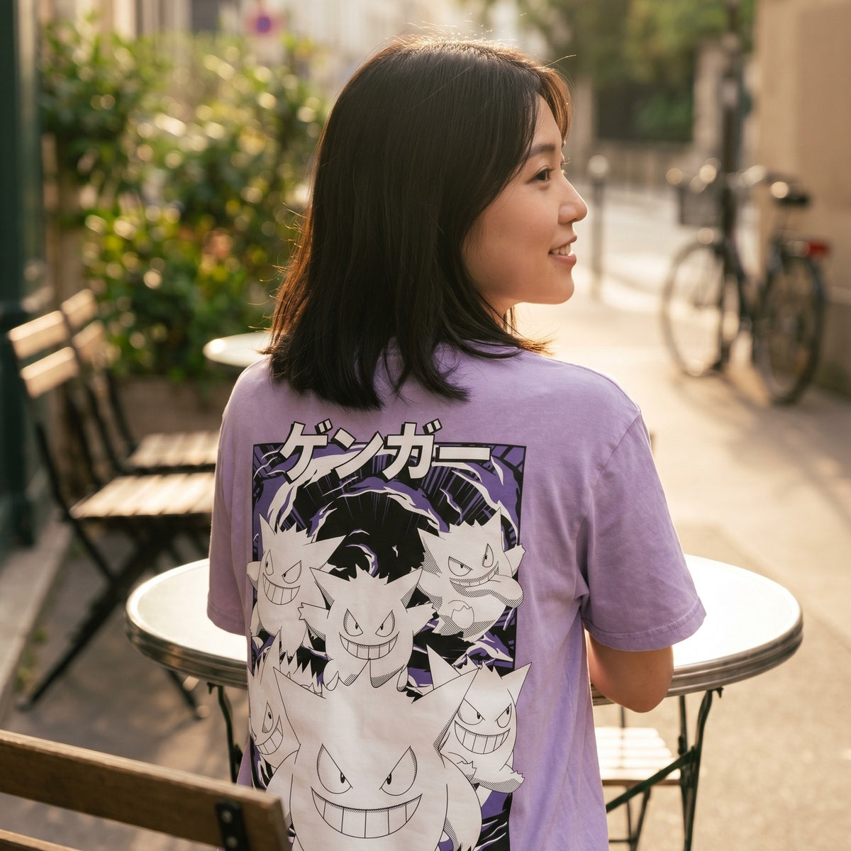 Imagen del producto Pokémon - Camiseta vintage Gengar Katakana