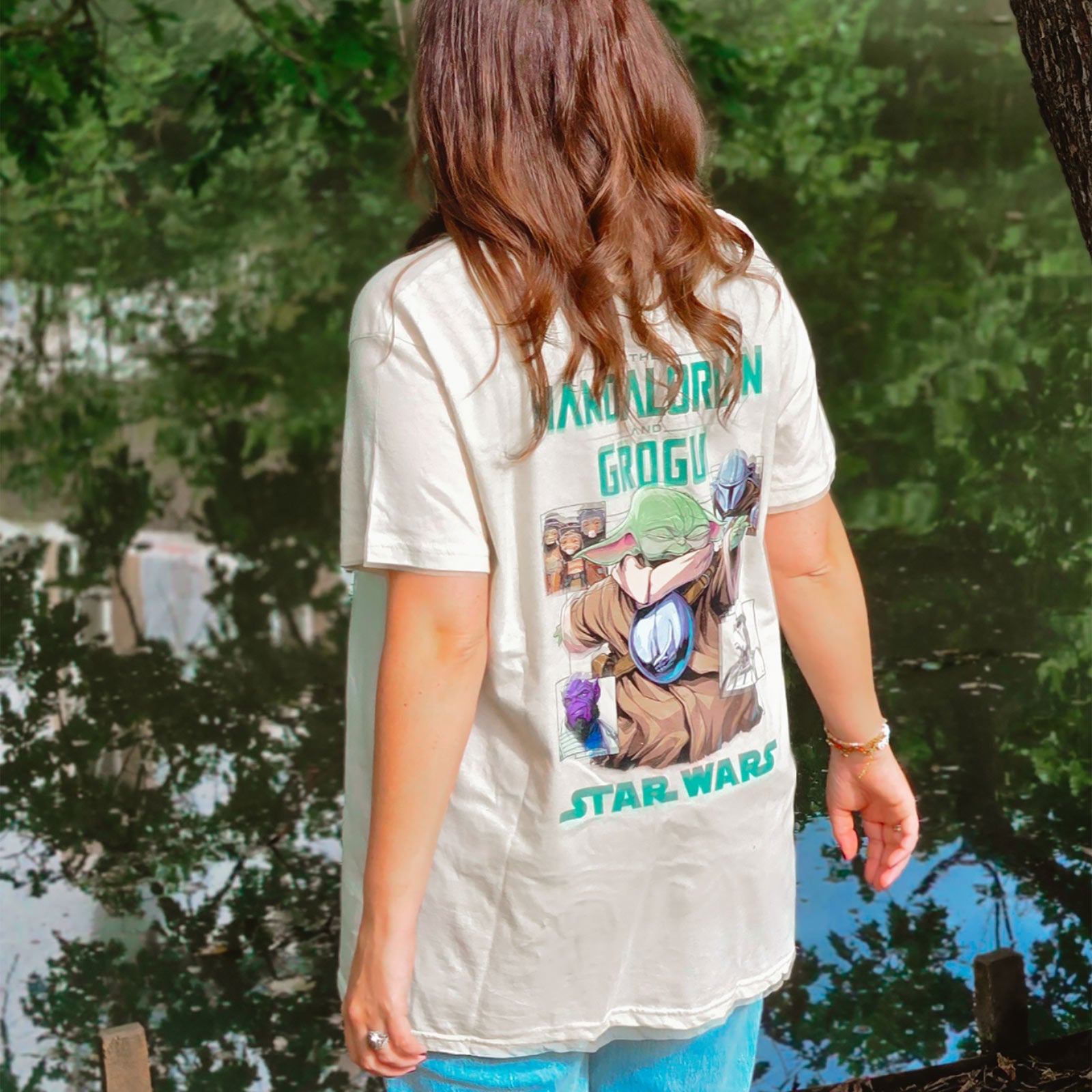 Imagen del producto Camiseta Grogu The Force - Star Wars The Mandalorian
