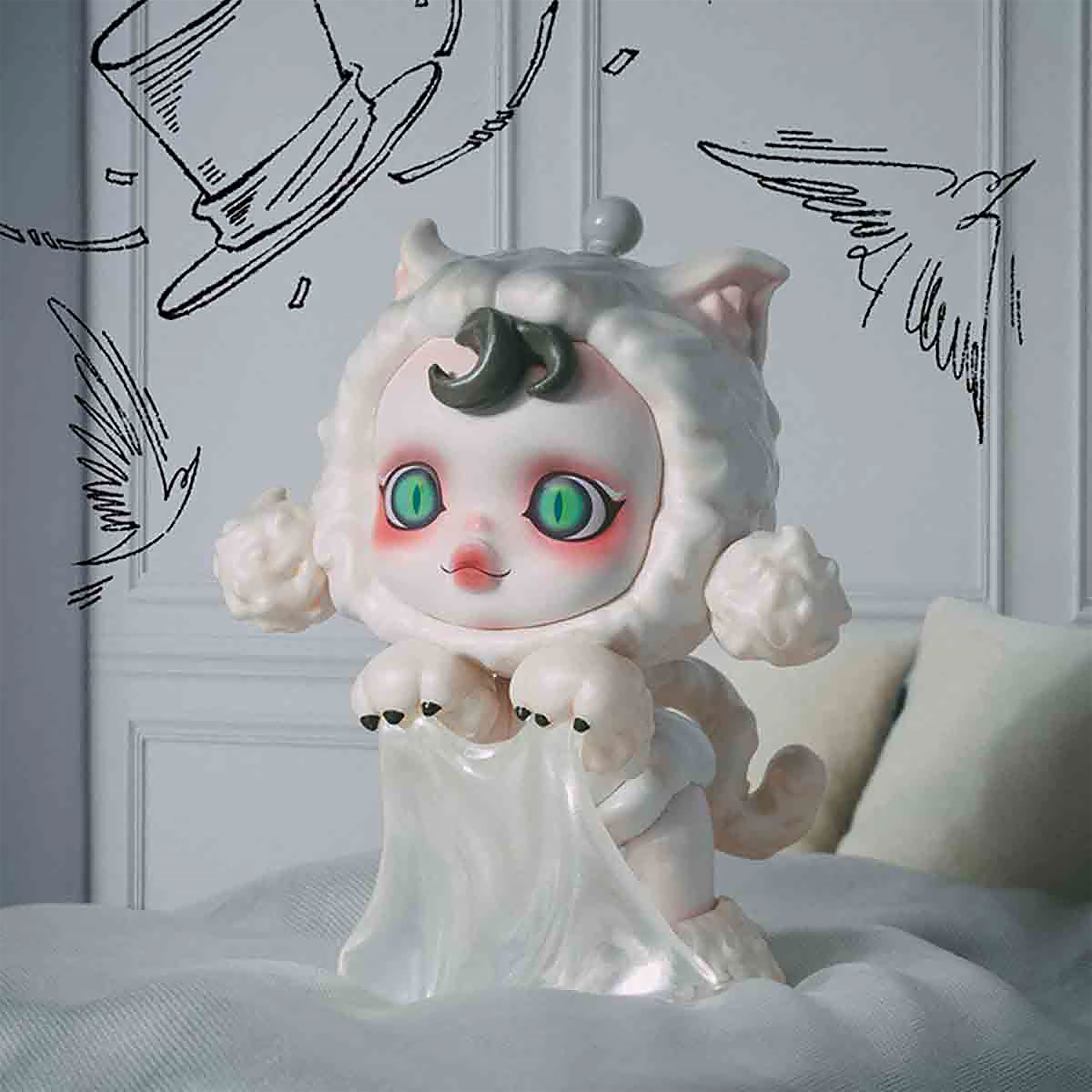Imagen del producto Skullpanda - Figura Mystery POP MART Everyday Wonderland