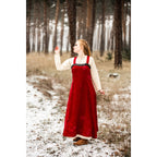 Imagen del producto Sobretúnica vikinga medieval Alena roja