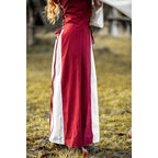 Imagen del producto Vestido medieval Genefe rojo-beige