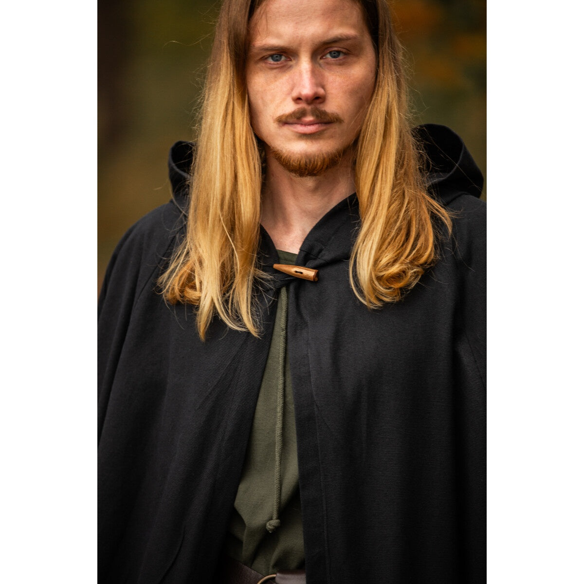 Imagen del producto Capa medieval Johannes negra