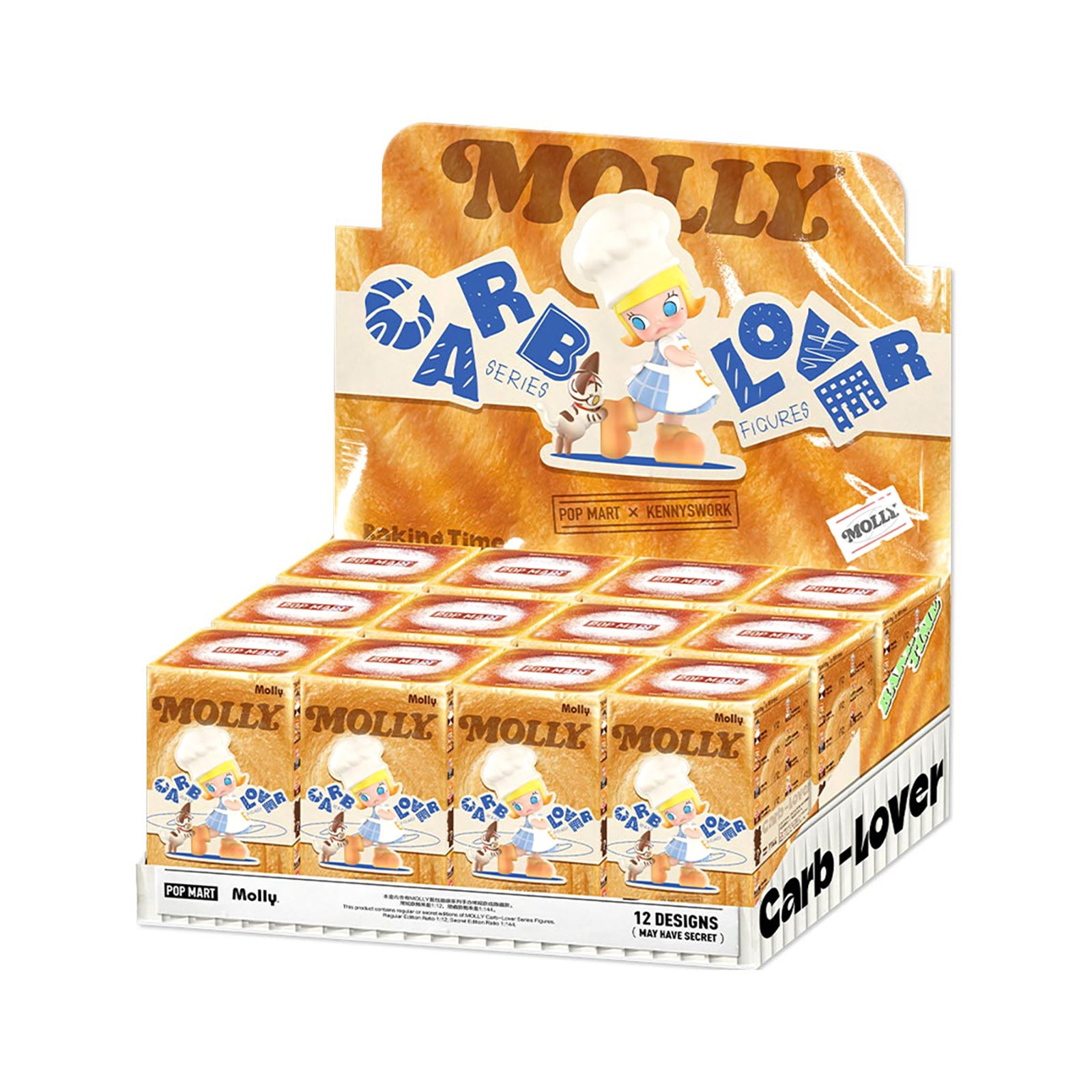 Imagen del producto Molly - Carb-Lover Pop Mart figura Mystery Display E1094552