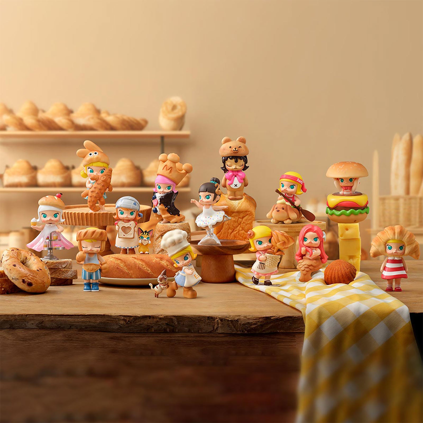Imagen del producto Molly - Carb-Lover Pop Mart figura Mystery Display E1094552
