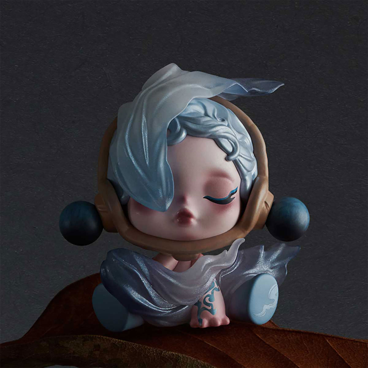 Imagen del producto Skullpanda - The Ink Plum Blossom Pop Mart figura misteriosa Display E1094554