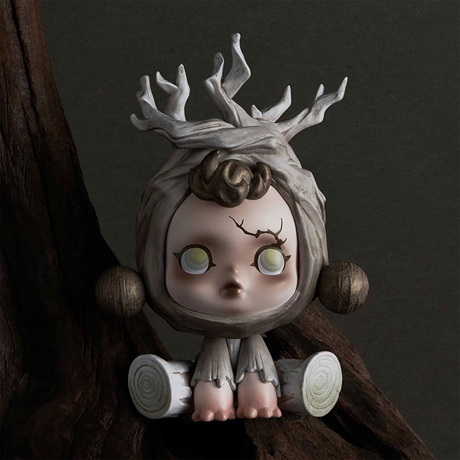 Imagen del producto Skullpanda - The Ink Plum Blossom figura sorpresa Pop Mart