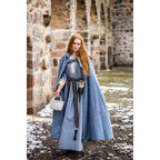 Product image Medieval Hooded Cloak Mila dove blue