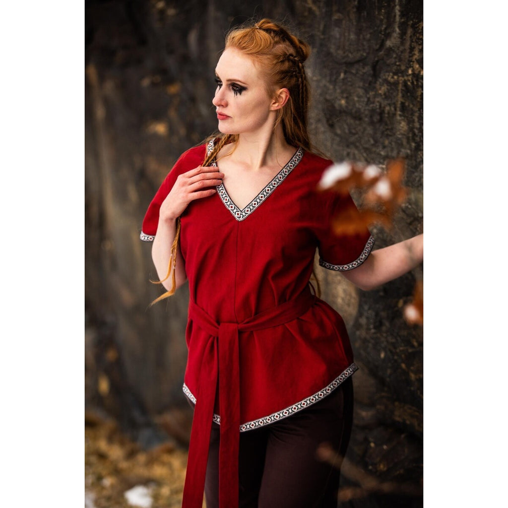 Imagen del producto Túnica vikinga medieval Matilda roja