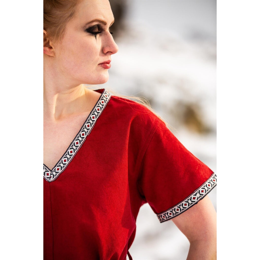 Imagen del producto Túnica vikinga medieval Matilda roja