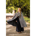 Imagen del producto Capa medieval para mujer Heidi gris