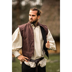 Imagen del producto Chaleco medieval Irvin marrón
