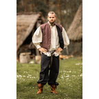 Imagen del producto Chaleco medieval Irvin marrón