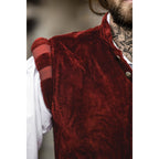 Imagen del producto Edad Media Jubón de terciopelo noble Pierre rojo