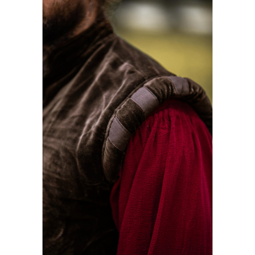 Product image Medieval Noble Velvet Doublet Pierre brown