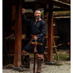 Imagen del producto Túnica vikinga medieval de lana Olvisson negra