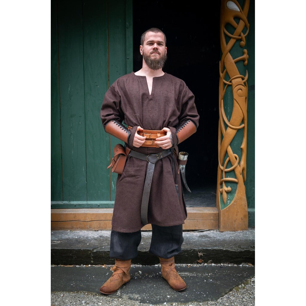 Product image Medieval Viking Wool Tunic Olvisson brown