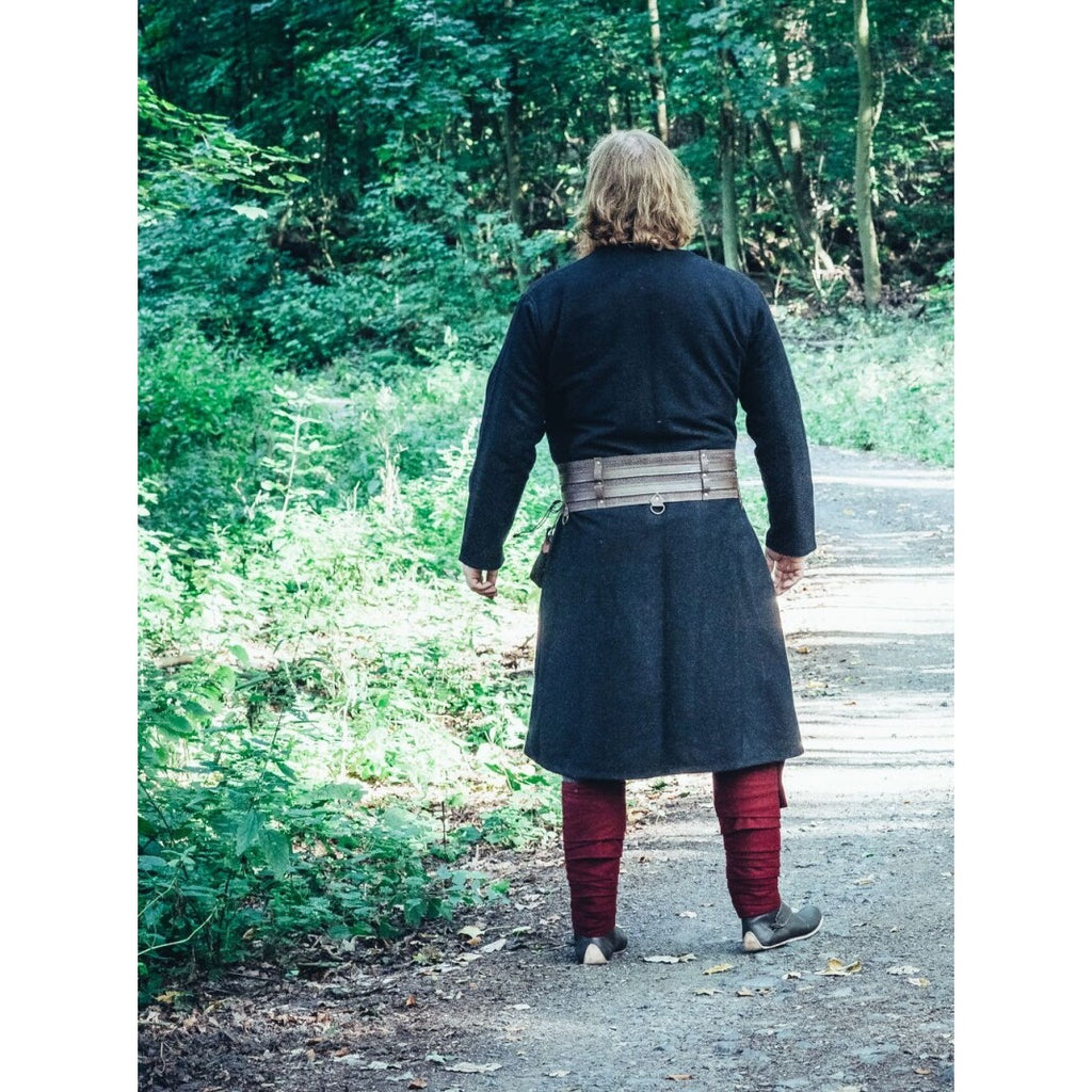 Imagen del producto Abrigo-túnica medieval de lana Balder negro