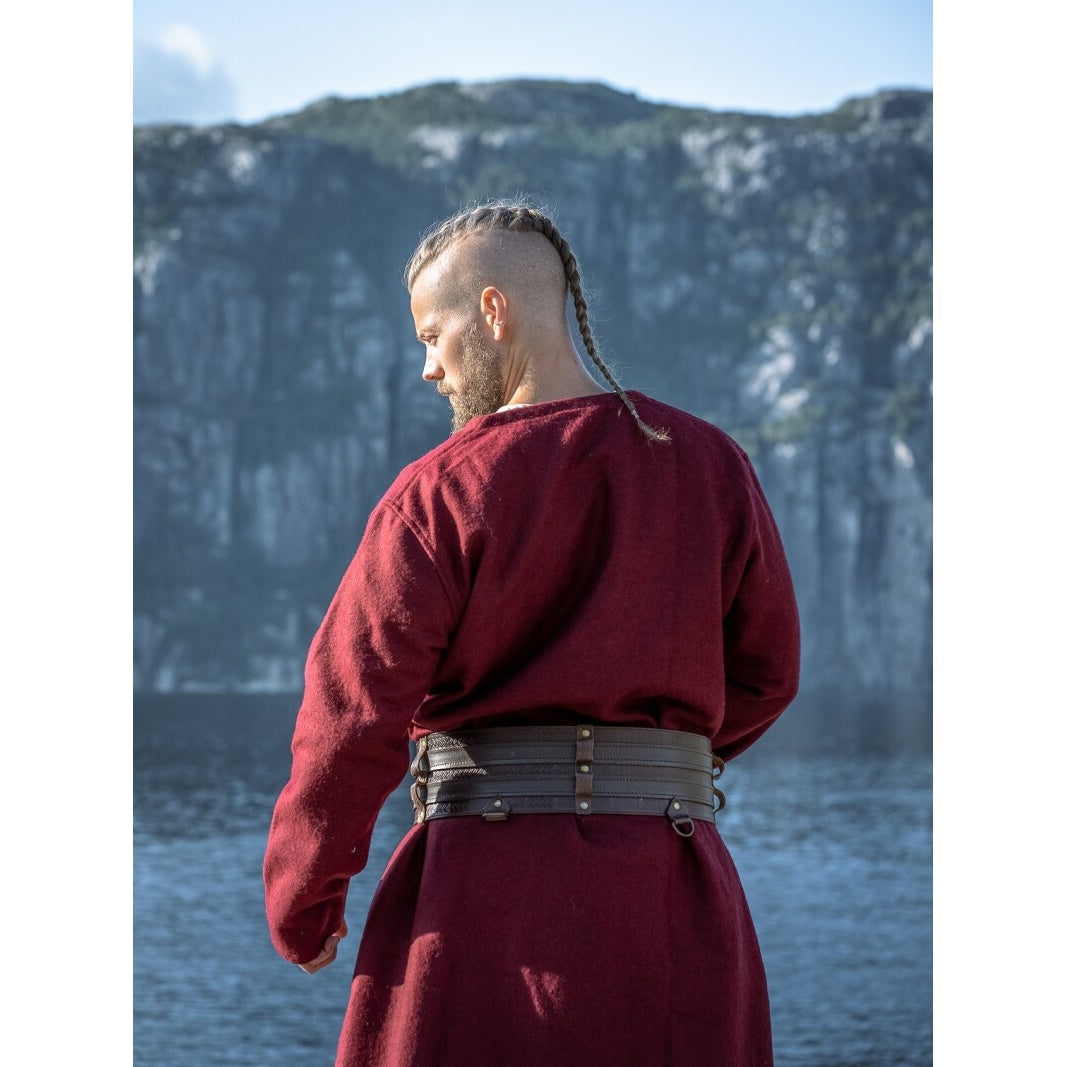 Imagen del producto Túnica medieval de lana Balder roja