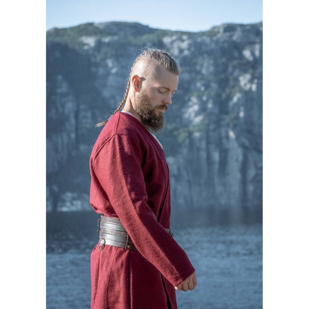 Imagen del producto Túnica medieval de lana Balder roja