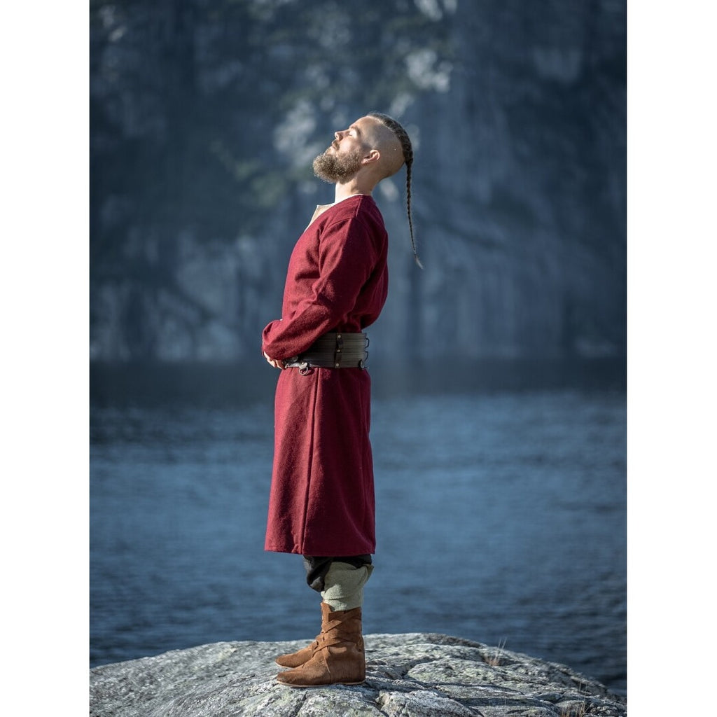 Imagen del producto Túnica medieval de lana Balder roja