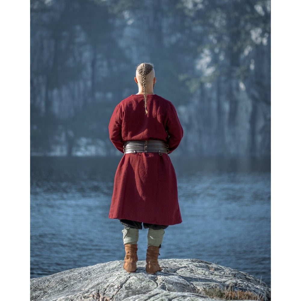 Imagen del producto Túnica medieval de lana Balder roja
