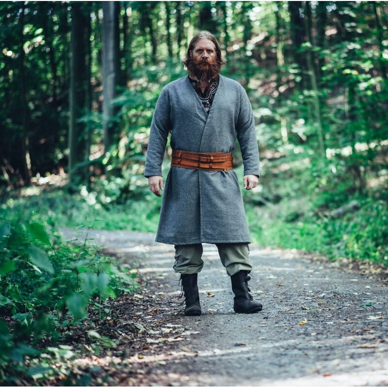Imagen del producto Túnica medieval de lana Balder gris