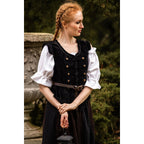 Imagen del producto Chaleco de uniforme medieval Adaliz negro