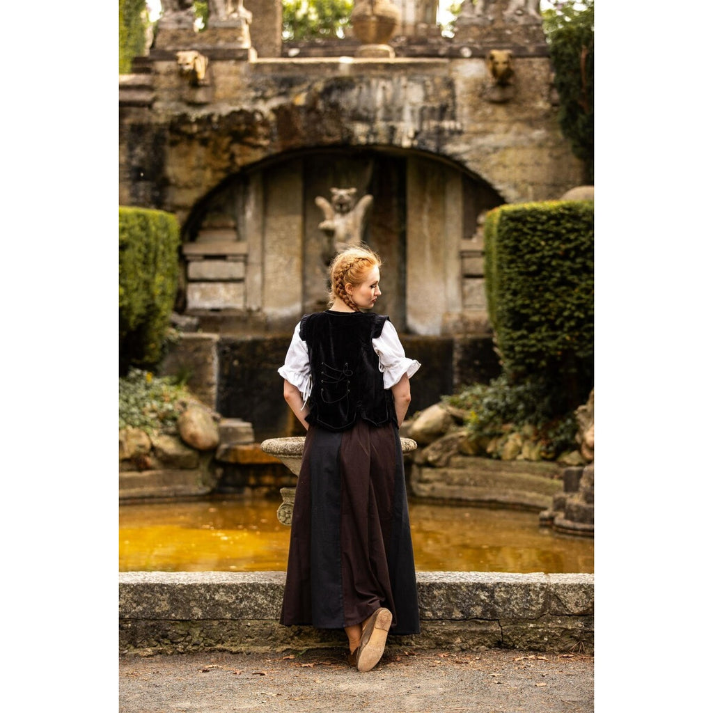 Imagen del producto Chaleco de uniforme medieval Adaliz negro