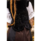 Imagen del producto Chaleco de uniforme medieval Adaliz negro