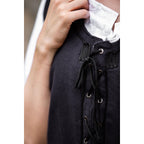 Imagen del producto Chaleco corsé medieval Selma negro