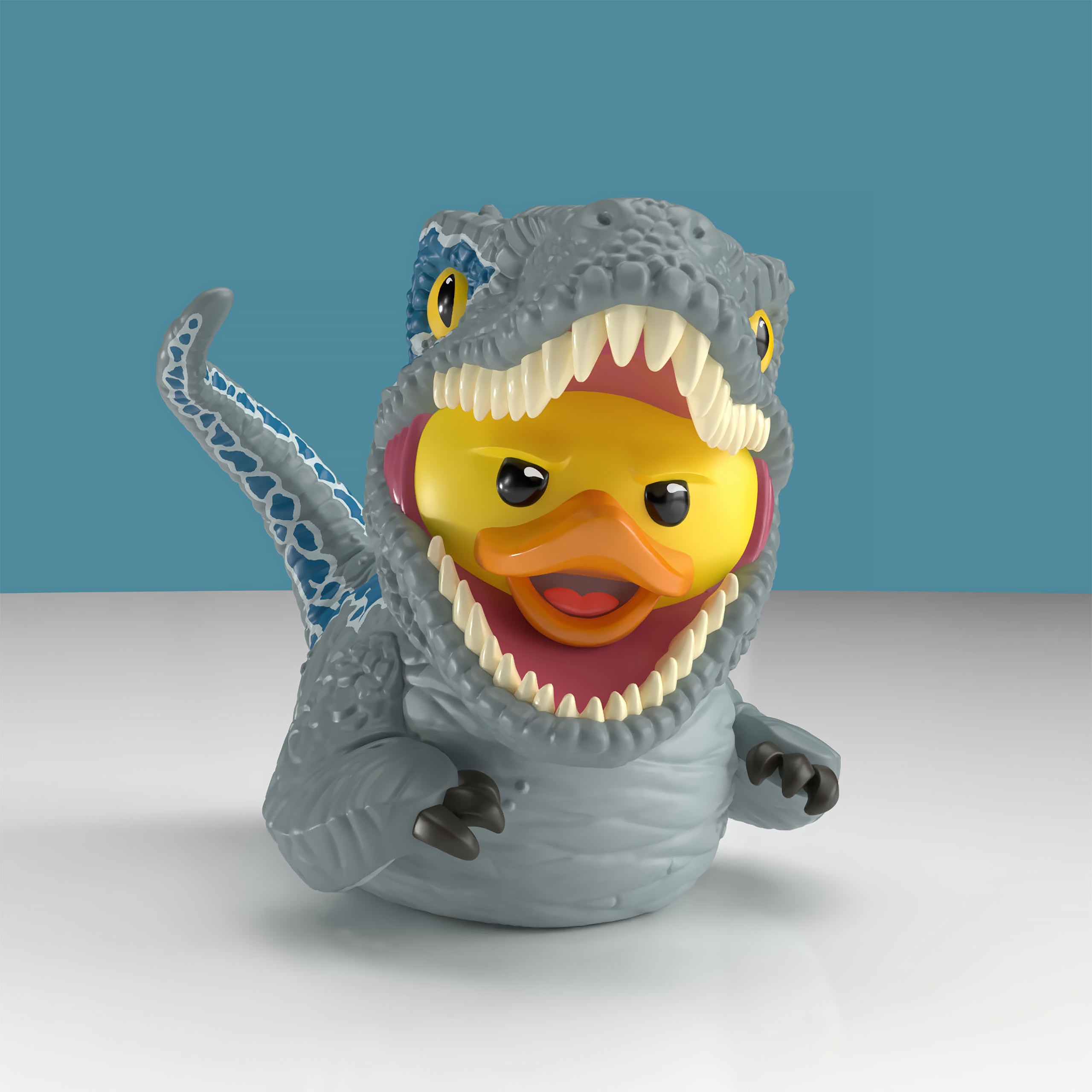 Imagen del producto Jurassic Park - Pato decorativo Blue TUBBZ