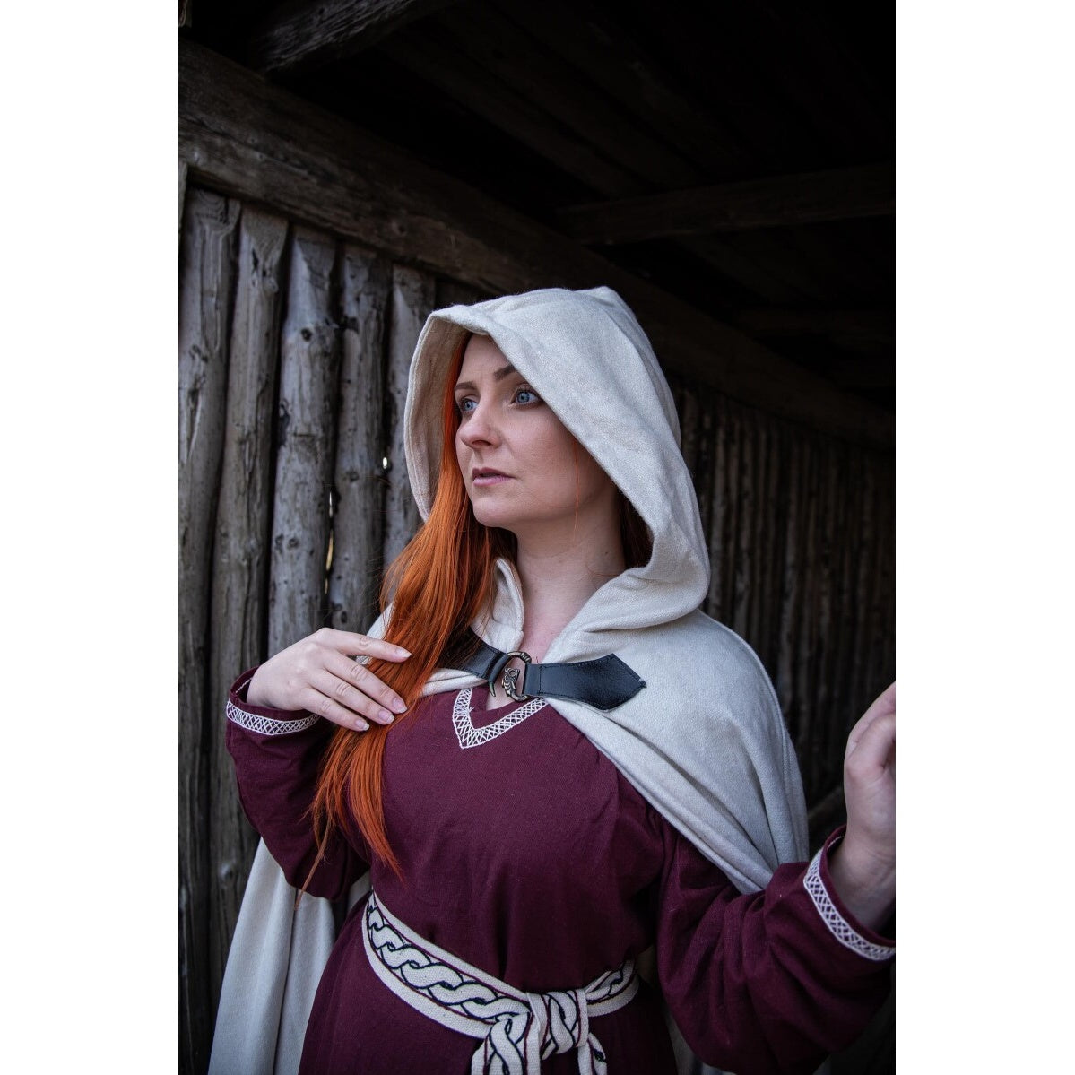 Imagen del producto Capa medieval de lana Tjark 160 cm