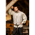 Imagen del producto Chaleco medieval tejido a mano Lutz gris